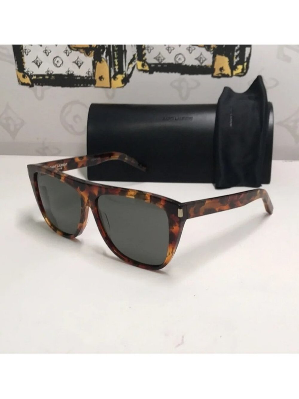 Tortoise Shell Sunglasses SL1 015 - Picture 7 of 14